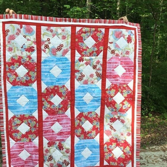 NWT. Handcrafted Quilt  - Picture 3 of 14